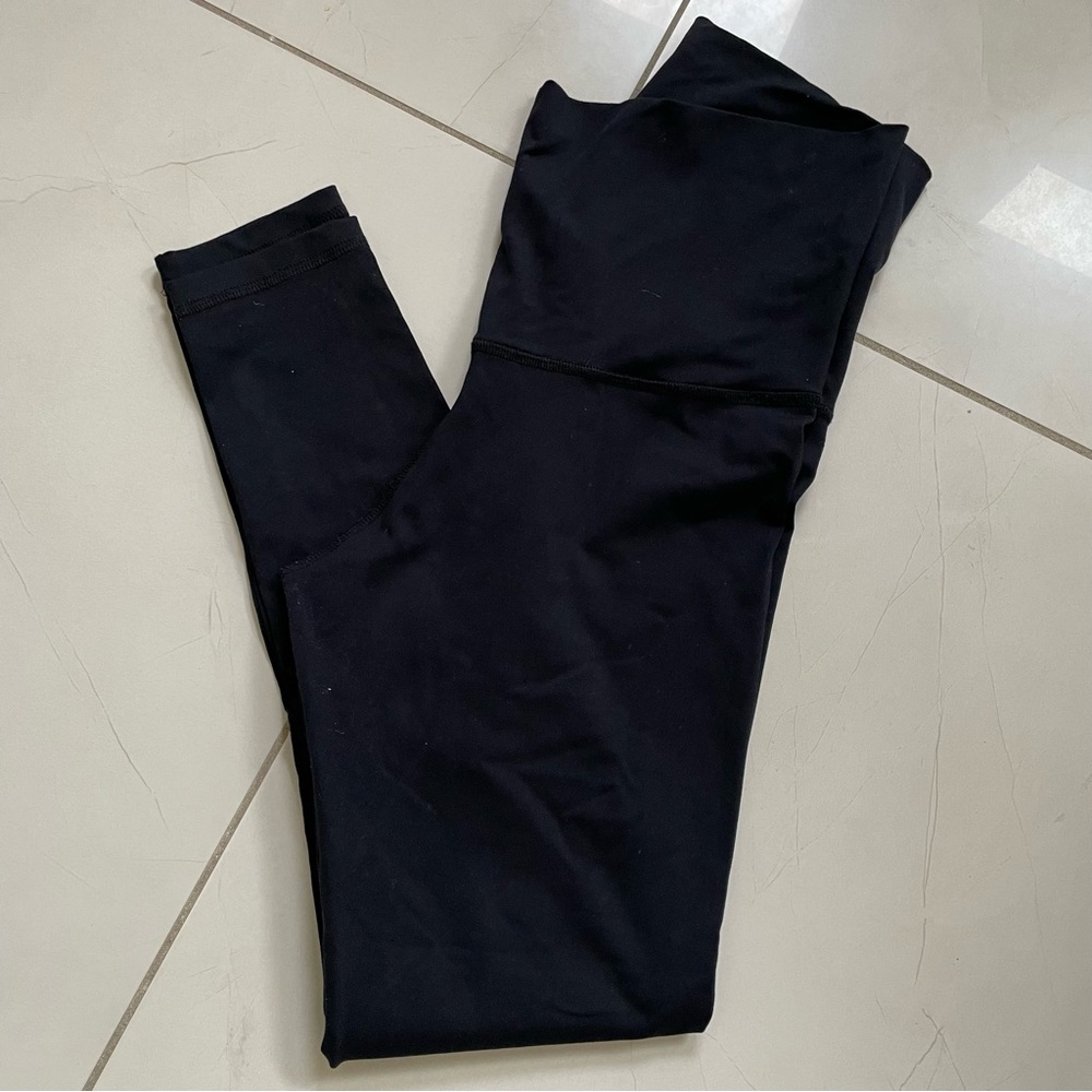Ocean Lily Black Active Maternity Leggings- Fits Three Ways